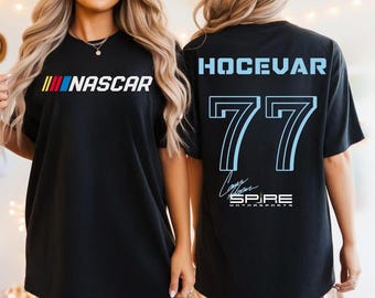 Carson Hocevar 2026 NASCAR-tröja, Carson Hocevar-tröja, Carson Hocevar-tröja, Carson Hocevar 77-tröja, NASCAR-tröja Carson Hocevar