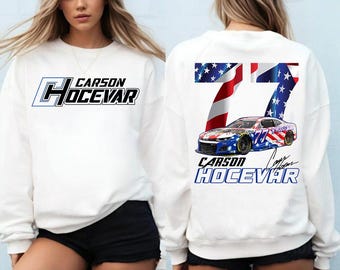 Carson Hocevar 2026 NASCAR Sweatshirt, Carson Hocevar Shirt, Carson Hocevar Sweater, Carson Hocevar 77 shirt, NASCAR Shirt Carson Hocevar