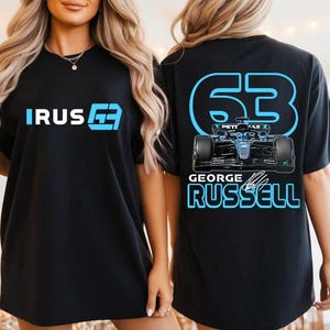 George Russell Formel-1-Sweatshirt, George Russel Shirt, Russell F1 Pullover, George Russel 63, F1 Shirt George Russel, F1 Shirt