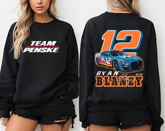 Ryan Blaney 2025 NASCAR Sweatshirt, Ryan Blaney Shirt, Ryan Blaney Nascar Sweater, Ryan Blaney 12 , NASCAR Shirt Blaney, NASCAR Shirt