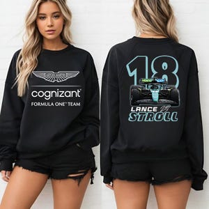 Lance Stroll #18 2025 Formula One Sweatshirt, Lance Stroll Shirt, Lance Stroll F1 Sweater, Lance Stroll 18, F1 Shirt Lance Stroll