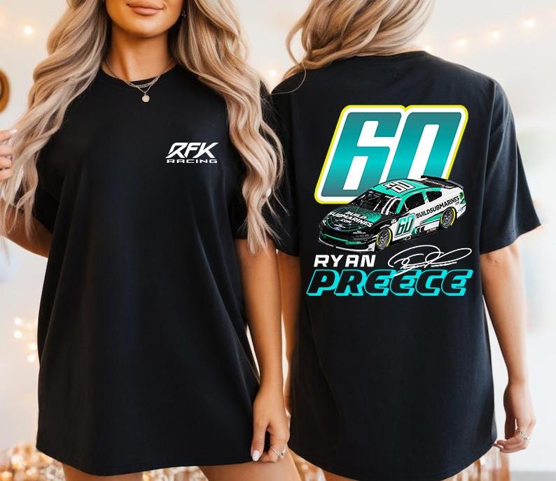 Discover Ryan Preece 2025 NASCAR Sweatshirt, Ryan Preece Shirt, Ryan Preece Sweater ,Ryan Preece 60 shirt , NASCAR Shirt Ryan Preece