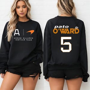 Pato O&#39;Ward 2025 INDYCAR Sweatshirt, Pato O&#39;Ward Shirt, Pato O&#39;Ward Indycar Sweater, Pato 5,  INDYCARShirt Pato O&#39;Ward, INDYCAR Shirt