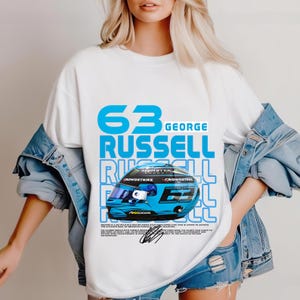 George Russell Formel-1-Sweatshirt, George Russel Shirt, Russell F1 Pullover, George Russel 63, F1 Shirt George Russel, F1 Shirt