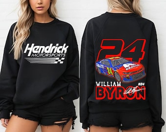 William Byron 2025 NASCAR Sweatshirt, William Byron Shirt, William Byron Sweater,William Byron 24, NASCAR Shirt William Byron, NASCAR Shirt