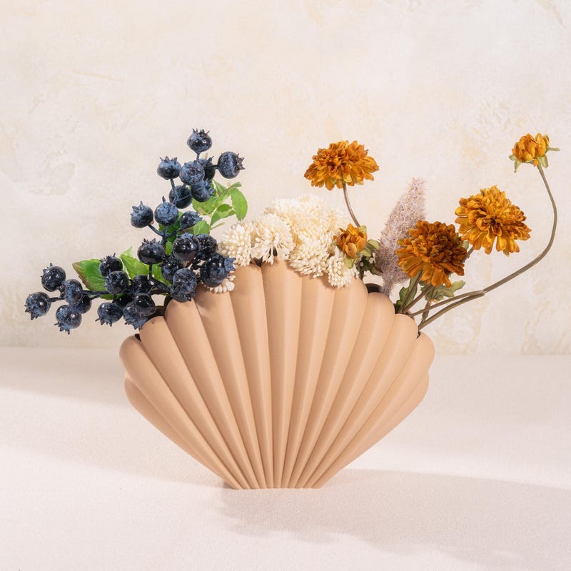 Seashell Vase - Etsy