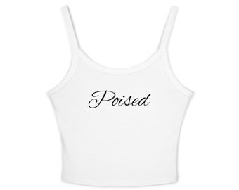 Poised Women's Spaghetti Strap Tank Top