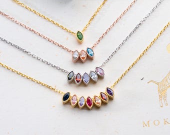 Birthstone necklace for mom, Mothers day gift for grandma, Family necklace Gift for Mom, Kids birthday necklace