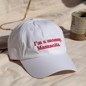 I&#39;m a Mommy Mamacita Hat – Funny Huda Meme Quote Cap for Mom, Reality TV Inspired Gift, Love Island Viral Mom Hat