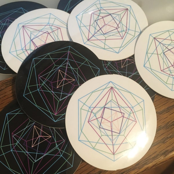 Polyhedral Dice Sticker