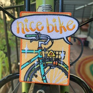 Leuke fietspatch afbeelding 2