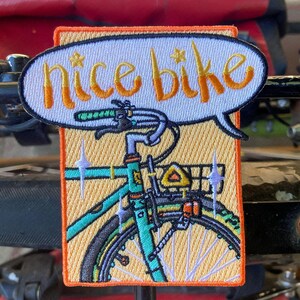 Leuke fietspatch afbeelding 3