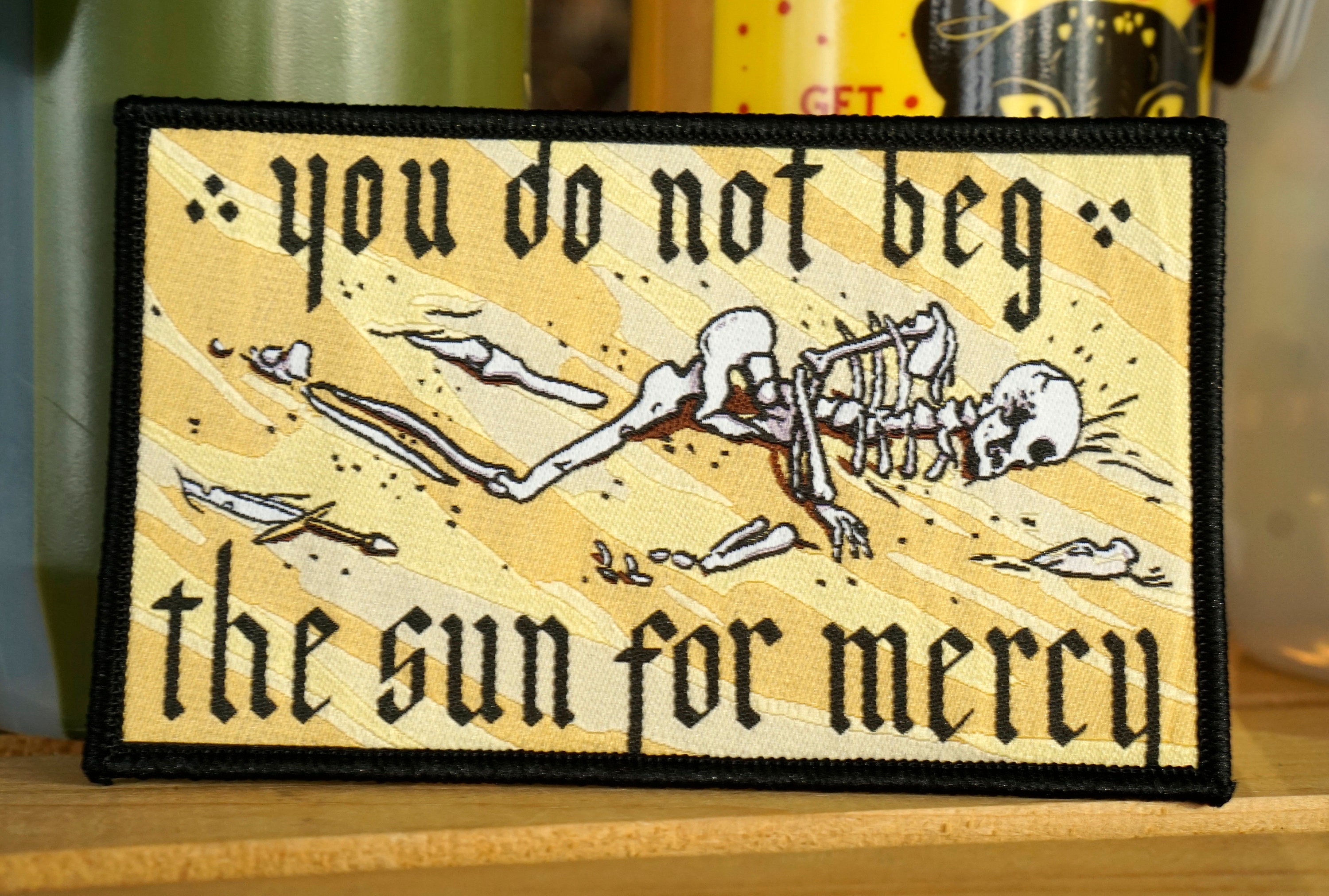 You do not Beg the Sun for Mercy, Dune Patch