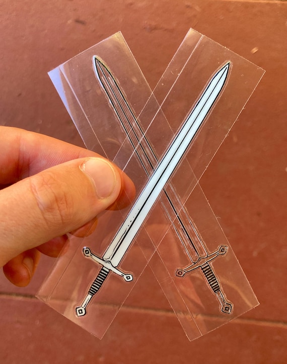 Longsword Vinyl Decal Sticker