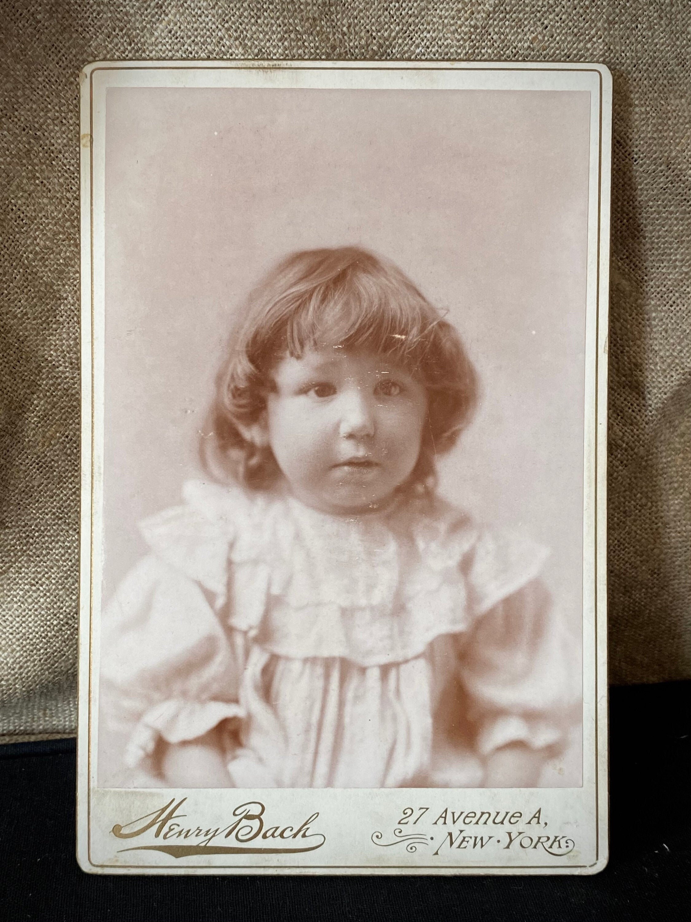 Niño sabio Época victoriana Sepia Tone Gabinete Retrato de | Etsy