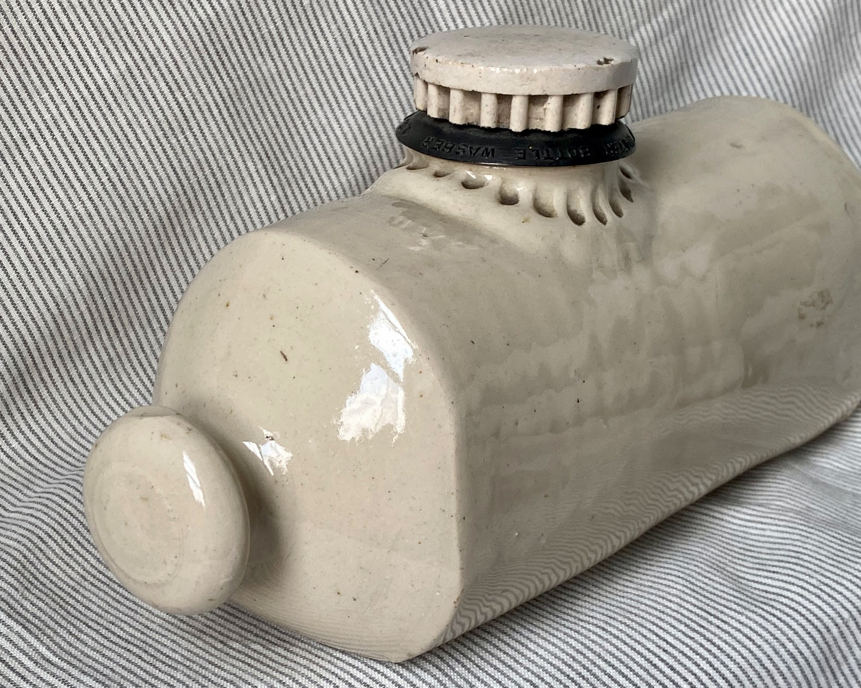 Circa 1910 Govancroft Pottery Glasgow Stoneware Foot Warmer Etsy