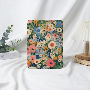 Wildflower iPad Case With Pencil Holder for 2025 Air 7-11/13″,iPad Mini 6/7,iPad Pro 13&quot; 12.9&quot; 11&quot;,iPad 10/9/8,iPad Cover,iPad Mini Case
