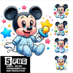 Mickey Baby Mouse Design 5 PNG Mickey Clipart High Resolution Png Design Mouse Baby Png