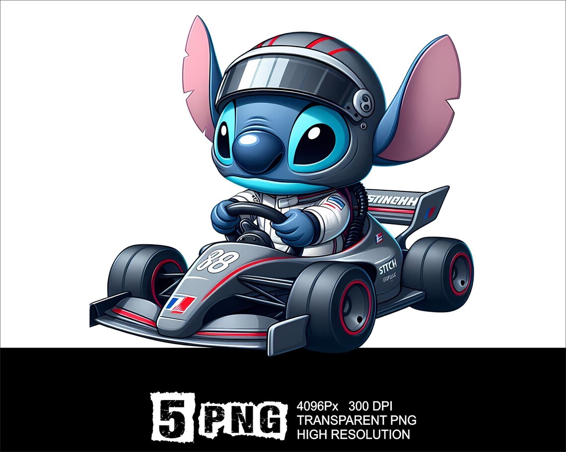 Stitc Racing Deviantart Stitch Racing Design 5 PNG Stitch Car Design High Resolution Png Design ...