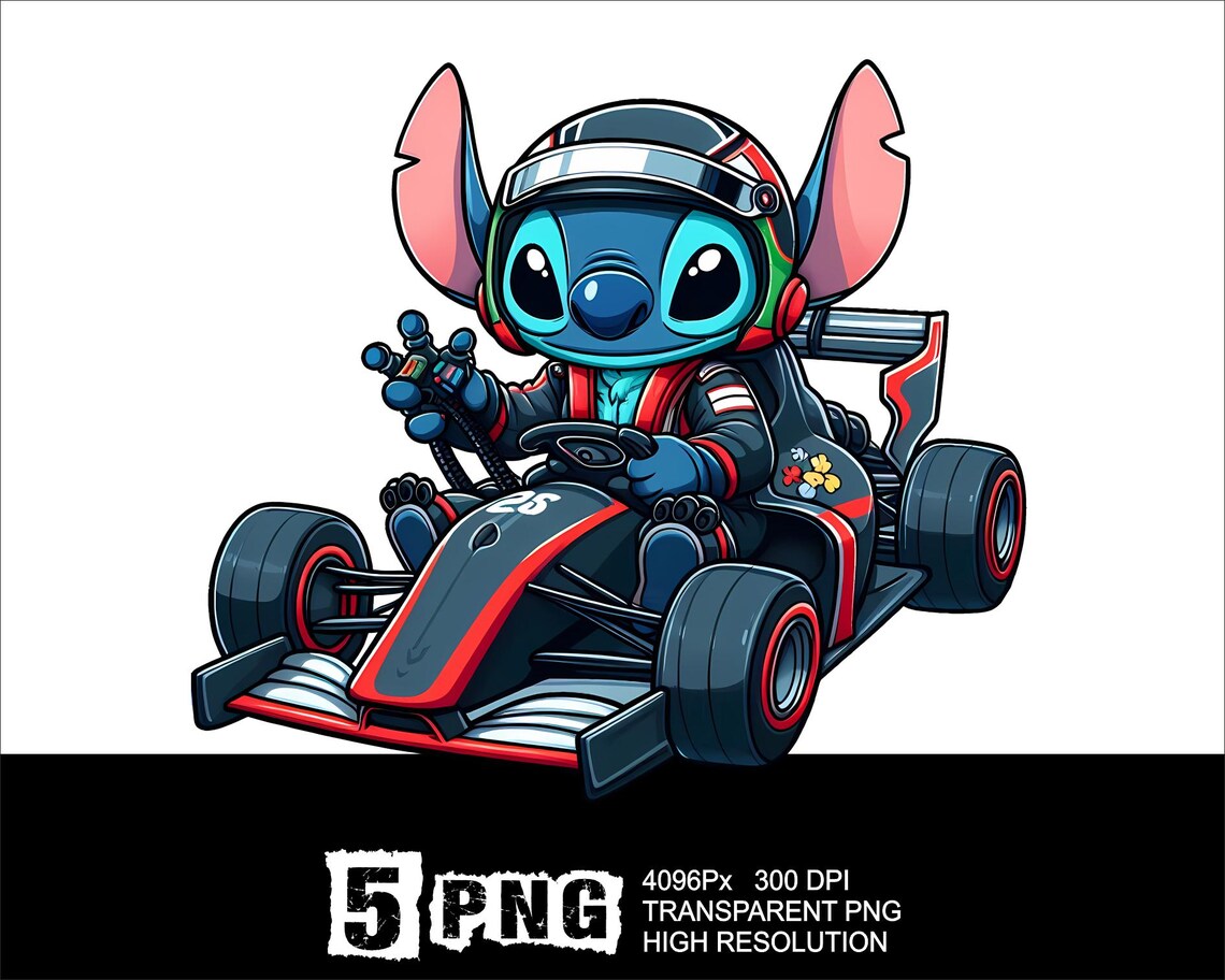 Stitc Racing Deviantart Stitch Racing Design 5 PNG Stitch Car Design High Resolution Png Design ...