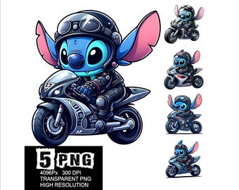 Stitch Motorcycle Design 5 PNG Stitch Clipart High Resolution Png Design Motorcycle Stitch Png