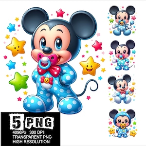 Mickey Baby Mouse Design 5 PNG Mickey Clipart High Resolution Png Design Mouse Baby Png