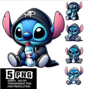 StreetWear Baby Stitch Design 5 PNG Stitch Clipart High Resolution Png Design Stitch Baby Street Wear Png