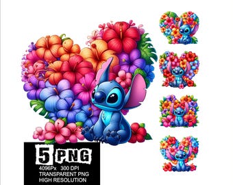 Stich Blumen Herz Design 5 PNG Stich Clipart Hochauflösende Png Design Herz Liebe Stich Png