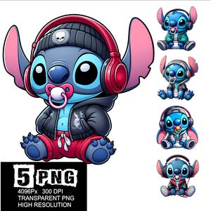 Streetwear Baby Stitch Design 5 PNG Stitch Clipart High Resolution Png Design Stitch Baby Street Wear Png