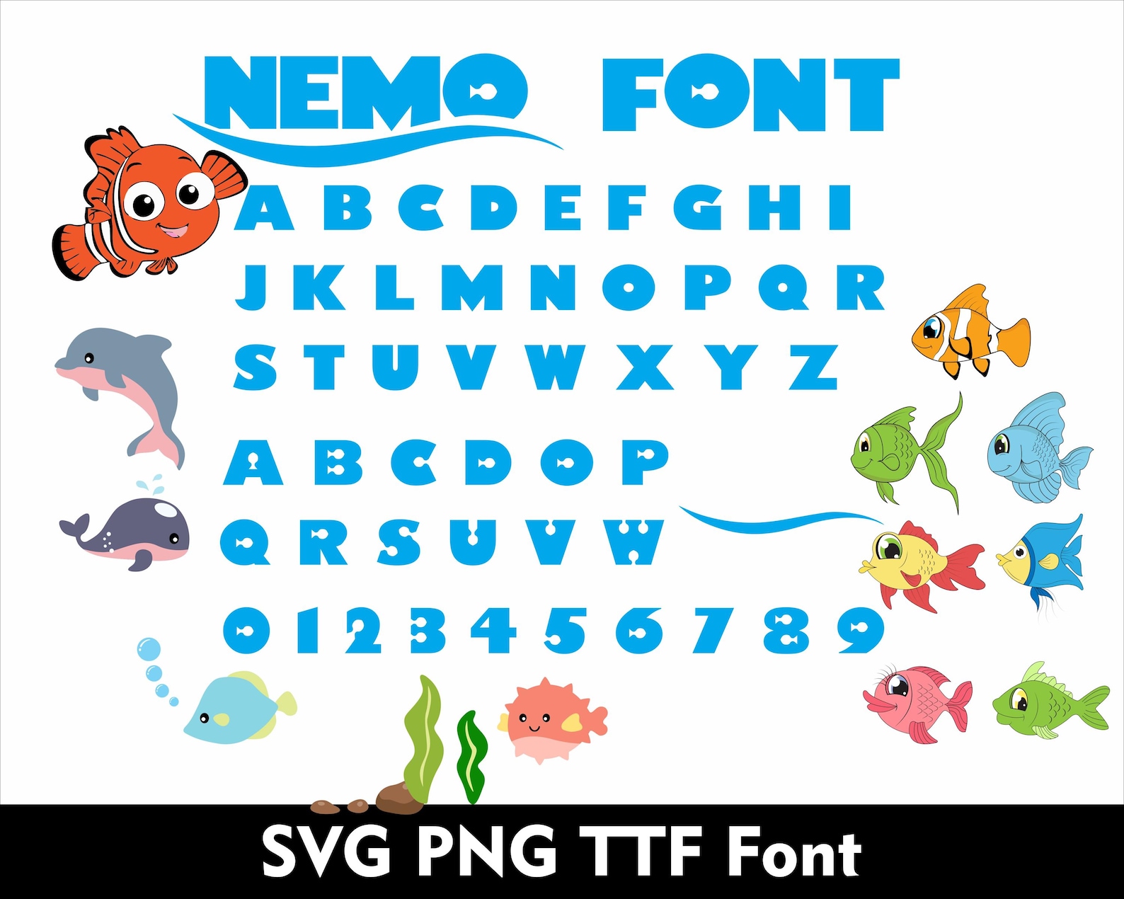 The Ultimate 25 Fonts Cartoon Font Bundle for Cricut SVG Canva Font ...