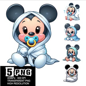 Baby Mickey Design 5 PNG Mickey Clipart High Resolution Png Design Mouse Baby Png