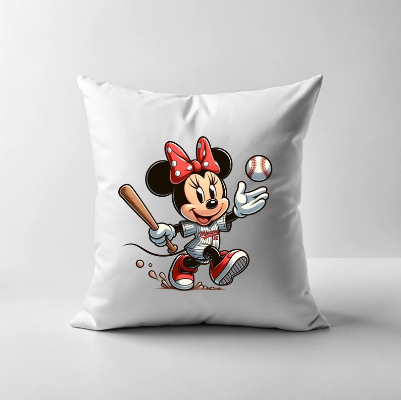 Minnie Baseball Minnie Baseball Girl Design 5 PNG Minnie Clipart High Resolution Png ...