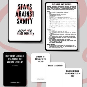 Stays Against Sanity - kaartspel Stray Kids