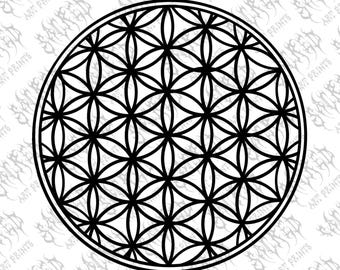 Flower of Life digital download png pdf ready to print svg crafts