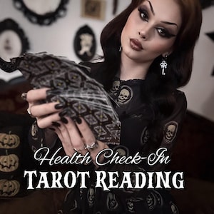 GEZONDHEID check-in Helderziend Psychisch Intuïtief Tarotlezen, door Miss Morgue DeVille