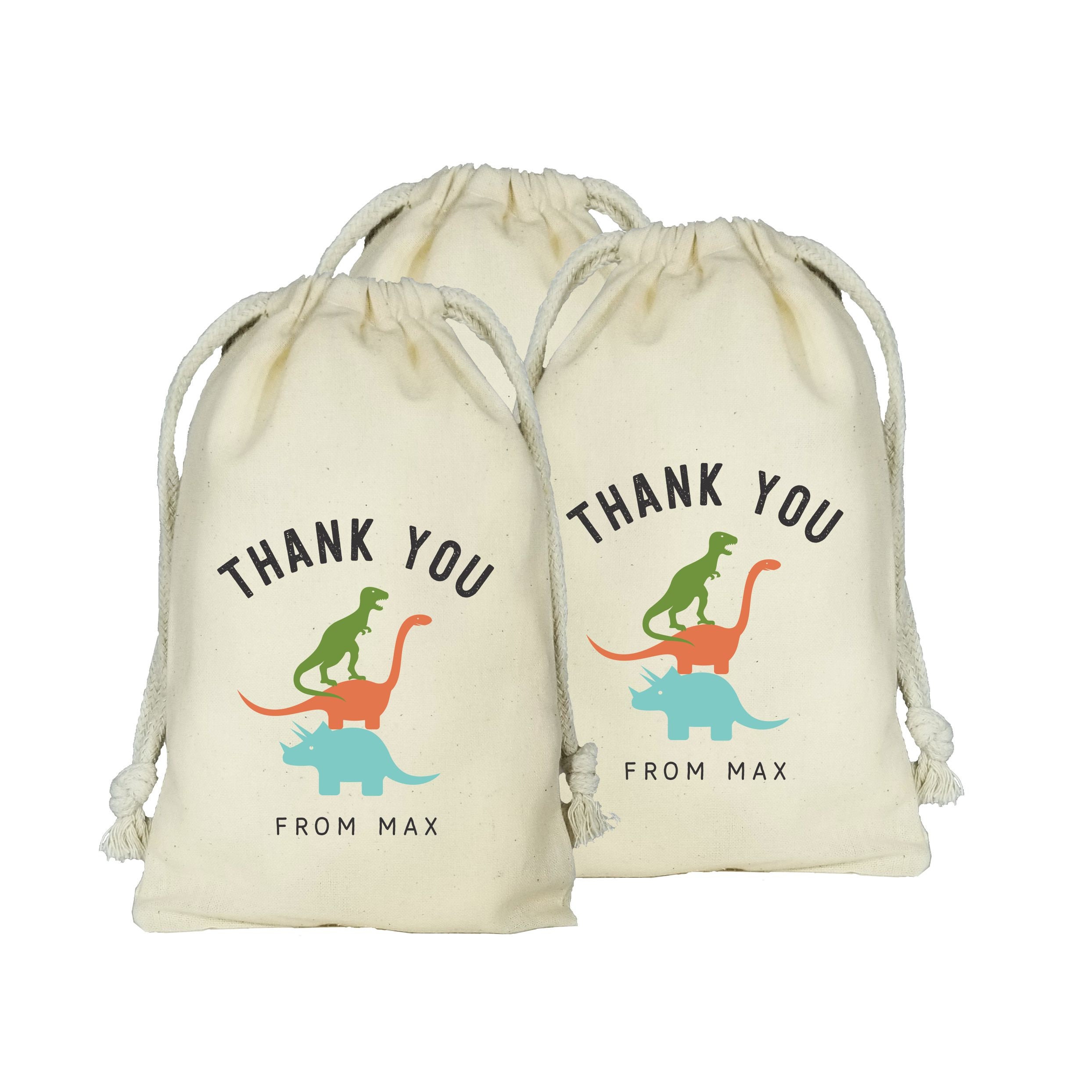 Dinosaur Party Favor: Dinosaur Party Bag Filled With Play Doh and
