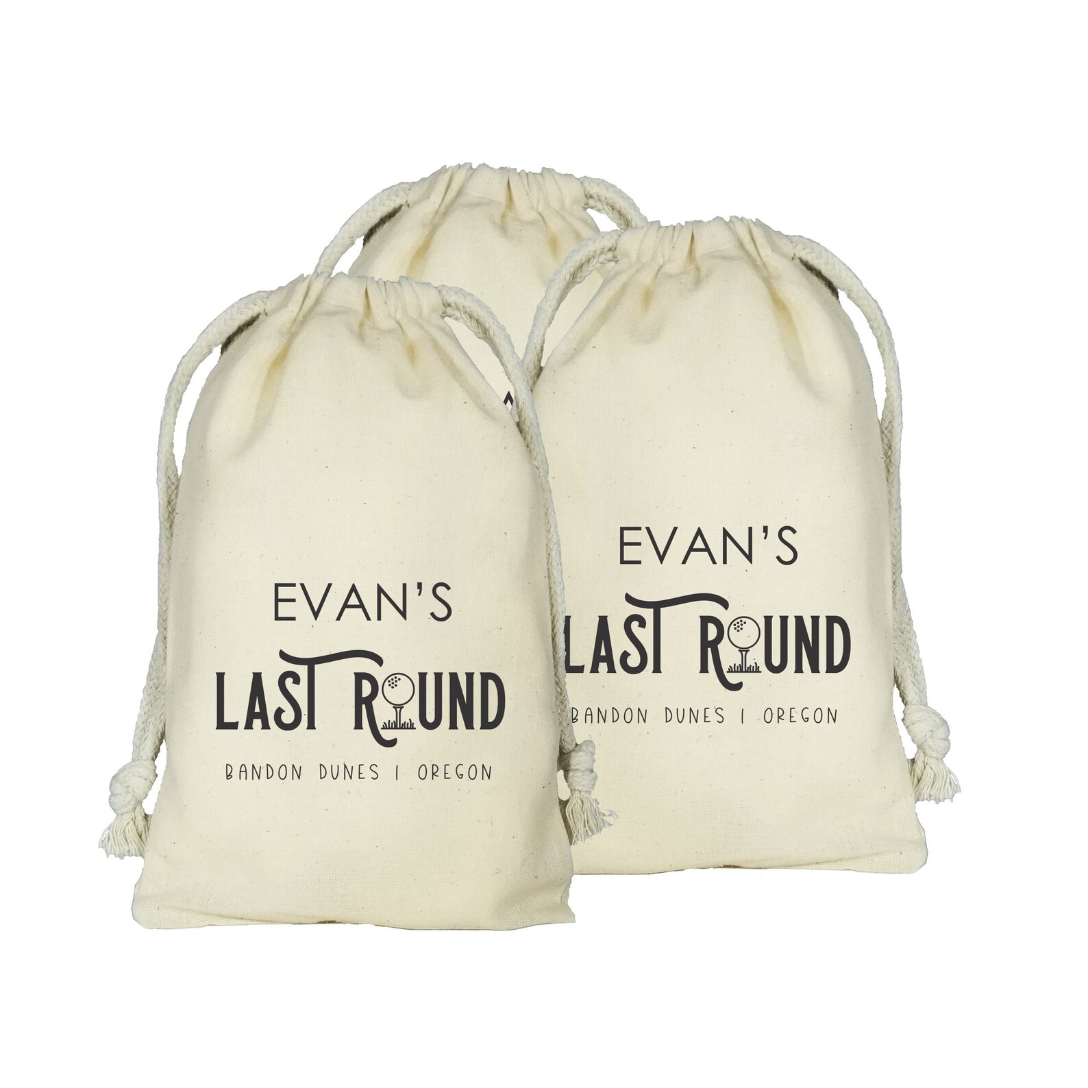 Bachelor Party Last Round Set of 10 Personalized Favor Bags Etsy