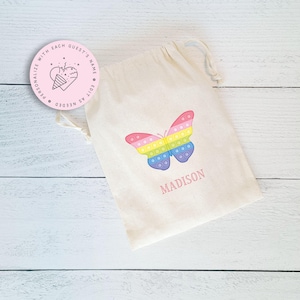 POP It Party Theme Favor Bags, Custom Pop Socket Toy Bags, Personalized Pop Its Favor Bags, Just Poppin Party, Pop It Party Favors, Fidget