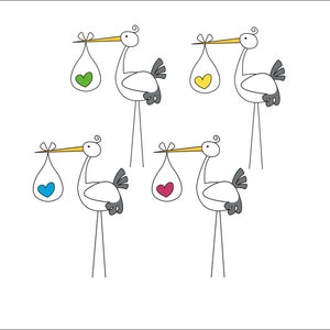 39+ Stork With A Bag Embroidery