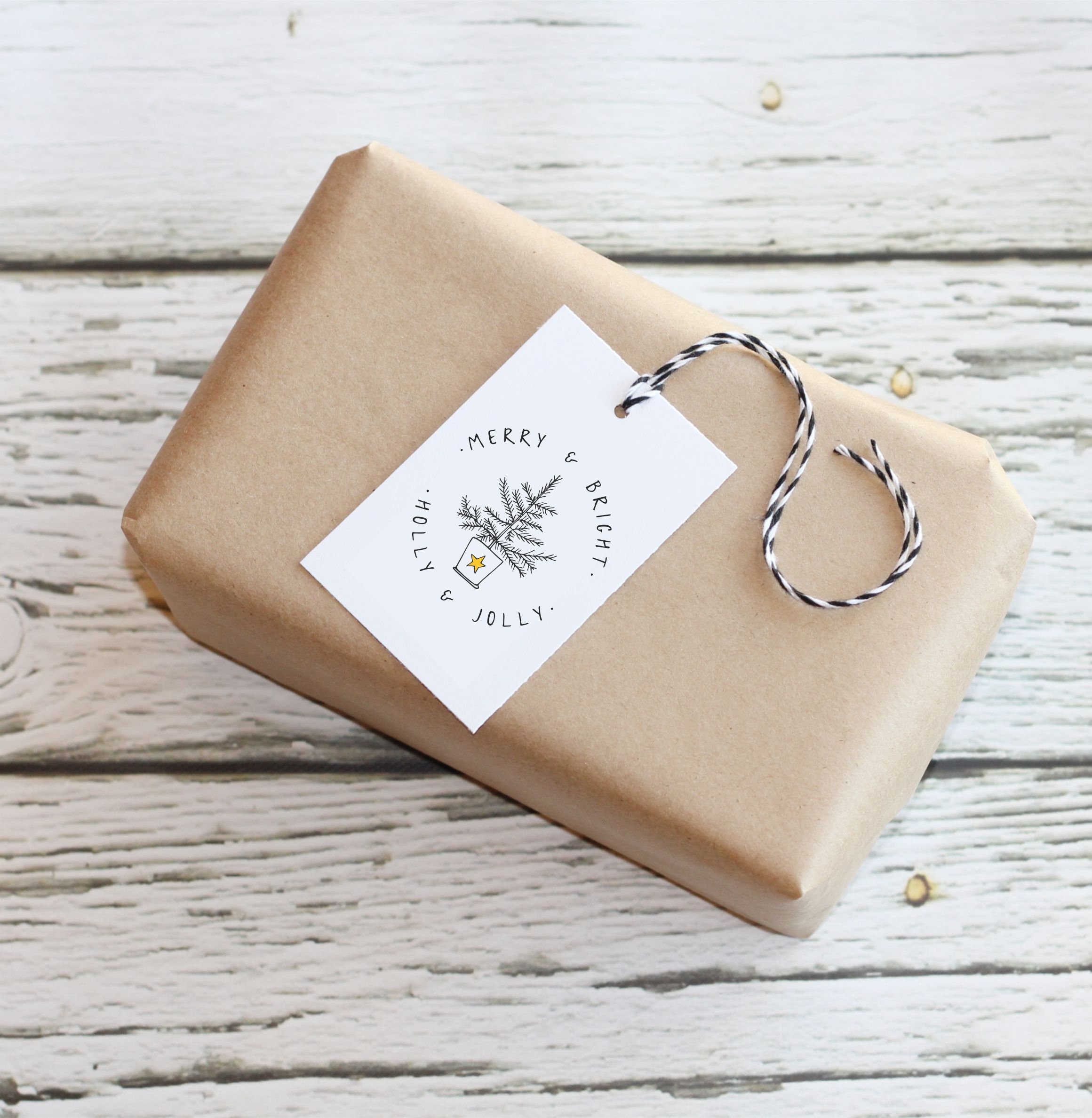 Printable Holiday Tags Instant Download Christmas | Etsy