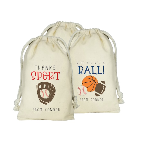 Sports Party Favor Bags, Set of 10 Personalized Basketball Bags, Custom  Baseball Favors, Football Favor Bags, Sports Birthday, Allstar Gift -   Canada