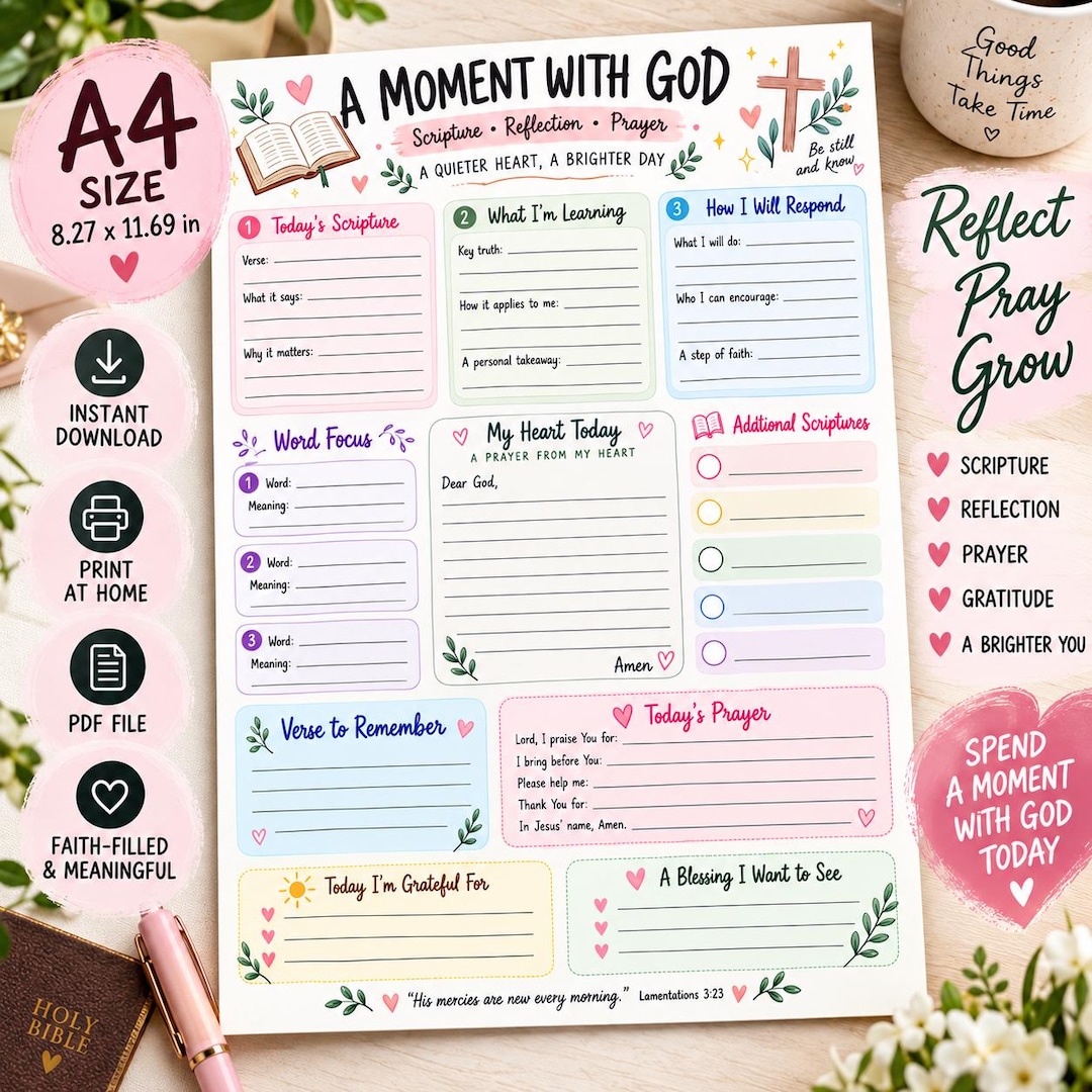 Bible Study Printable | Womens Bible Study Printable | Bible Study ...
