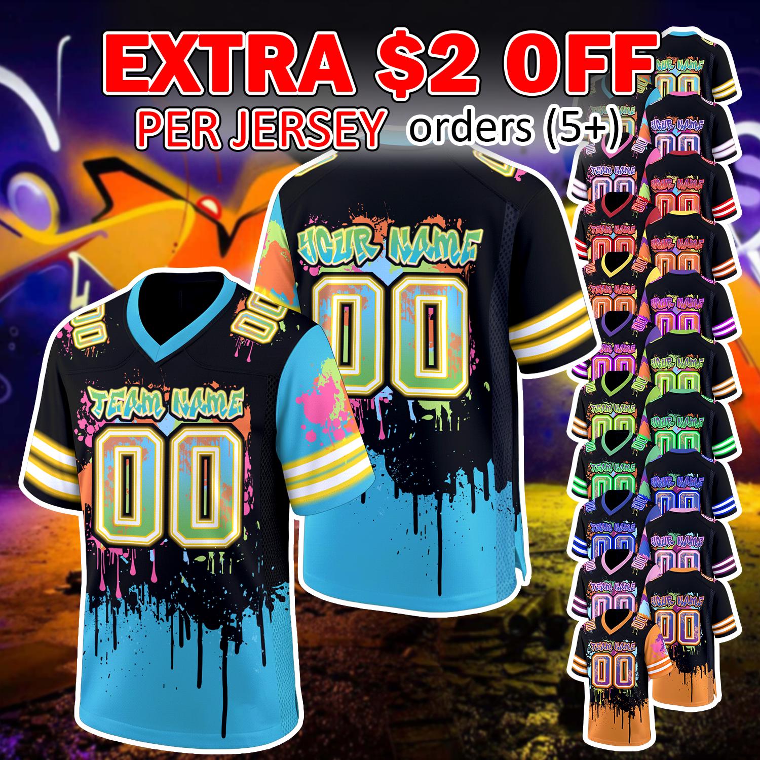 Graffiti Soccer Jersey - Etsy