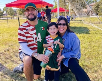 Custom Half and Half Soccer Jersey USA, Personalized Binational Soccer Shirt, National Flag Jersey Full Set, Fan Gift for Players