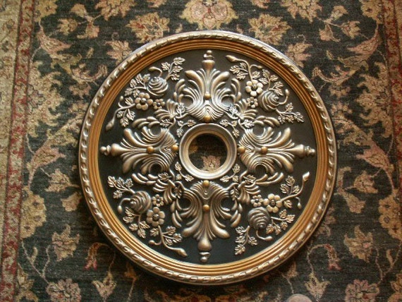 28 Inch Fan Chandlier Ceiling Medallion Etsy