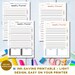 Student Printable Weekly Planner, Back to School Theme Planner ...