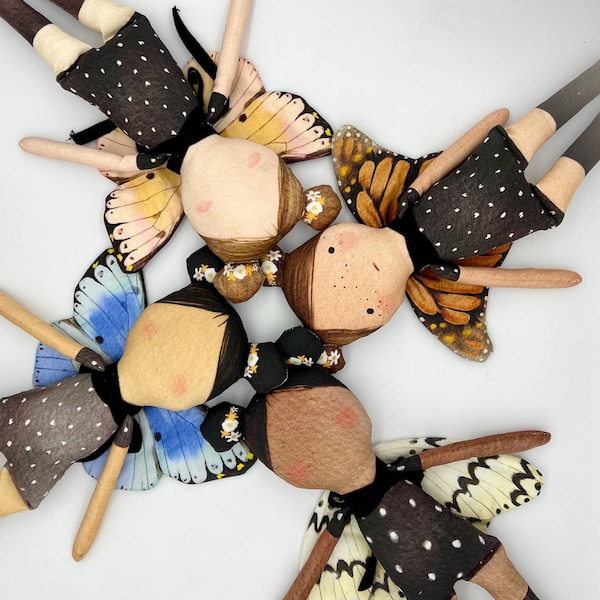 DIY Butterfly Doll Fabric Panel: Cut and Sew Organic Cotton Project