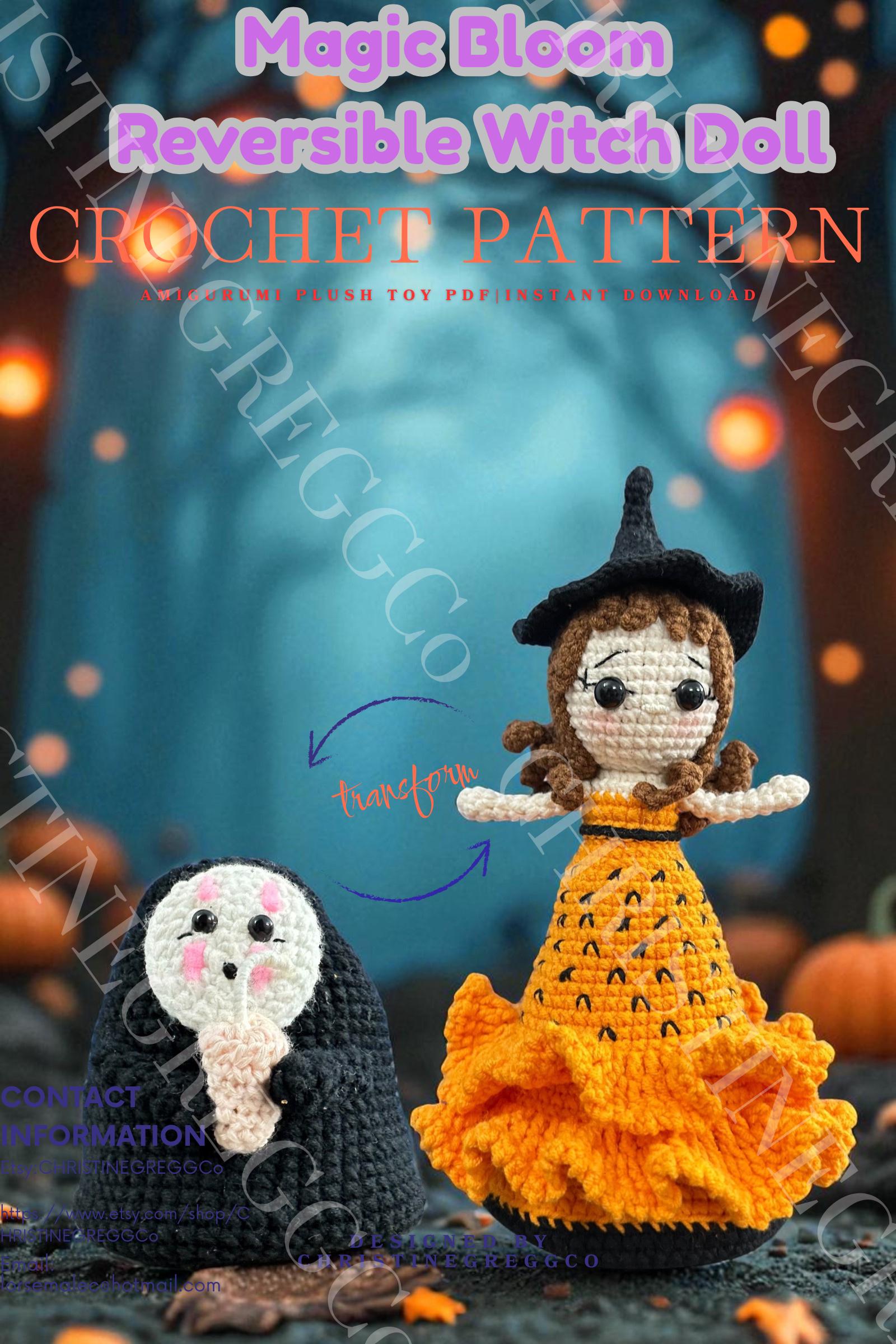 No-Face Amigurumi Crochet Pattern