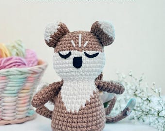 Crochet Baby Fox Amigurumi Pattern, Cute Fox (PDF Digital)