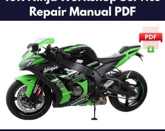 2021-2024 Kawasaki ZX-10R Ninja Workshop Service Manual